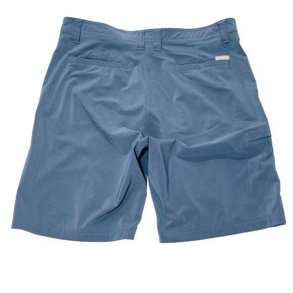 COLUMBIA Men's Shorts Blue Performance Regular Fit Polyester Stretch Size 36 - Picture 4 of 11